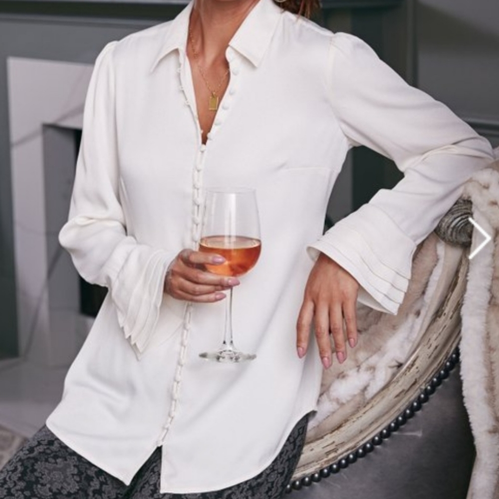 New ecru blouse